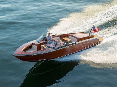 270 Open Bow Handcrafted Wooden Boat By Coeur Customs