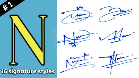 letter  signature styles stylish signature  letter