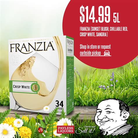 Franzia Crisp White Payless Liquors