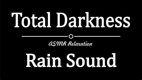 10 Hours Gentle Rain Sounds On Black Screen Asmr For Deep Sleep Asmr Rainfall For Mindful Sleep