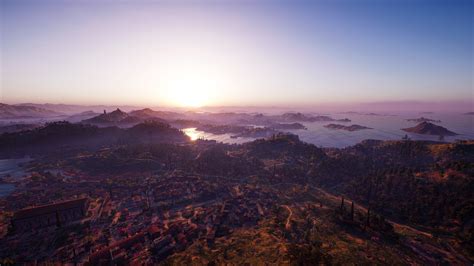 936876 4k Sunset Assassins Creed Odyssey Video Game Landscape Screen Shot Rare Gallery