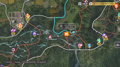 How To Get To Cascadas De Agua Azul In Forza Horizon 5 Gamepur