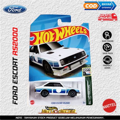 Jual HOT WHEELS FORD ESCORT RS 2000 Kota Depok GUDANG HW Tokopedia