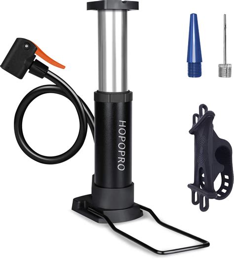 Bike Pump Portable Ball Pump Inflator Bicycle Floor Pump With High