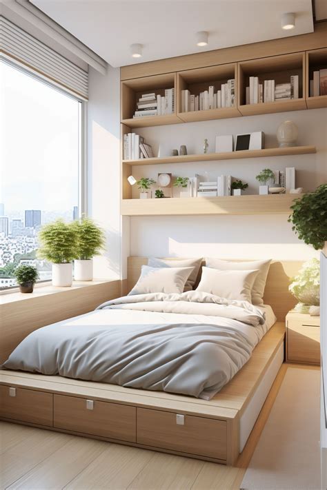 Scandinavian Simplicity For A Modern Small Bedroom