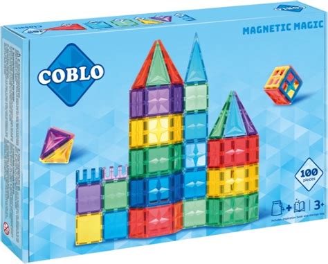 Coblo Classic Stuks Magnetisch Speelgoed Montessori Speelgoed