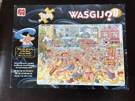 Wasgij No 8 High Tide 1000 Piece Jigsaw Puzzle Original Complete EBay