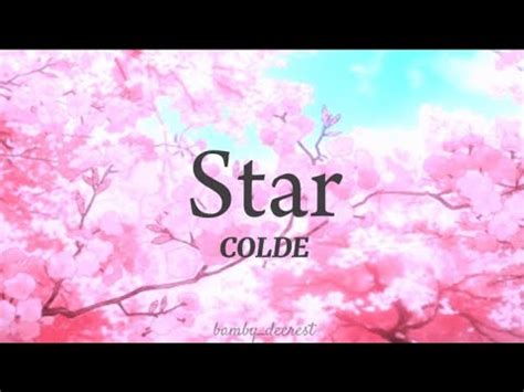 Star Colde Lyrics Youtube