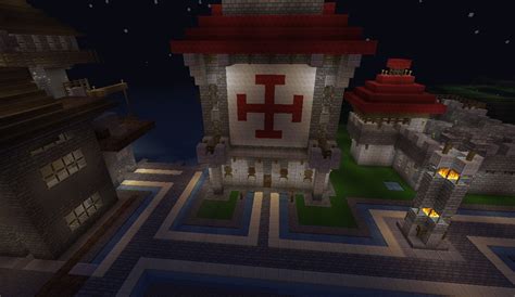 Port Morski Templariuszy Seaport Of Knight Templars Minecraft Map