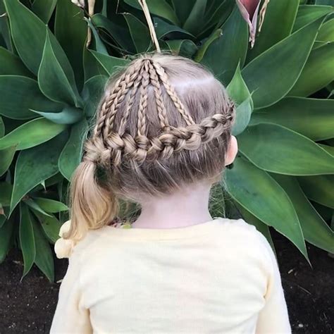 25 Charming Ponytail Hairstyles For Little Girls To Rock Hair Styles