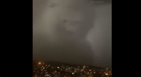 Video Aterra Cara Gigante En Tormenta De Turqu A