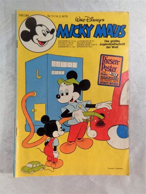 Micky Maus Heft Nr 11 1978 Ab Fr 2 Acheter Sur Ricardo