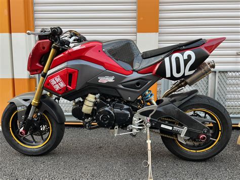 Hrc Grom グロム 4速 2017年式 検索用レーサー Nsf Nsr Ape Xr Cbr51cc 125cc｜売買された