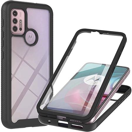 Dfjhure Motorola Moto G30 Moto G10 Case Built In Screen Protector Full