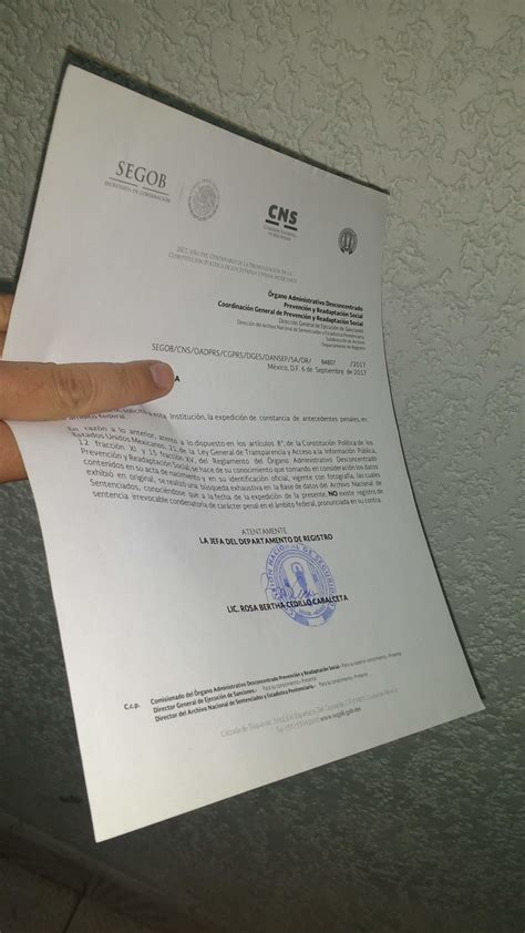 Carta De Antecedentes No Penales Ejemplo Pdf Nuevo Ejemplo Porn Sex