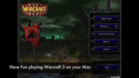 Install Warcraft 3 On Mac Os X Youtube