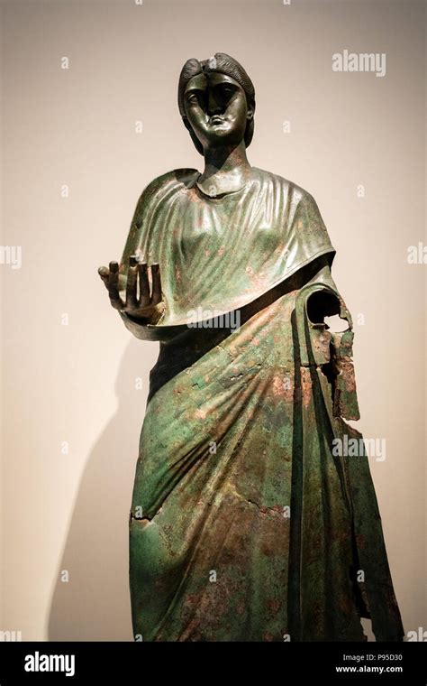 Statue of Empress Julia Aquilia Severa, Wife of Emperor Elagabalus, daughter of Quintus Aquilius ...