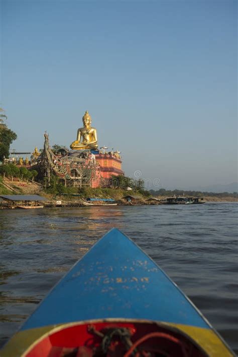 Thailand Sop Ruak Mekong Giant Buddha Temple Editorial Photography