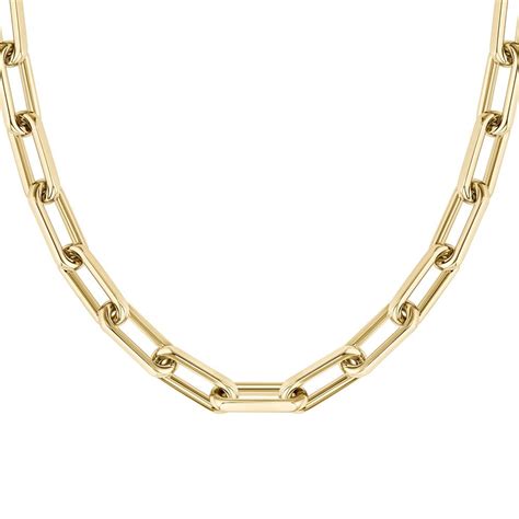 Boss Gliederkette Halia F R Damen Aus Edelstahl Ip Gold