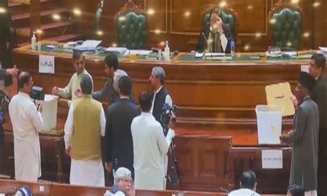 Ptis Sibtain Khan Elected New Punjab Assembly Speaker Pakistan