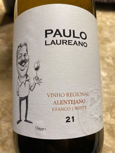 2021 Paulo Laureano Vinho Regional Alentejano Classico Branco Portugal