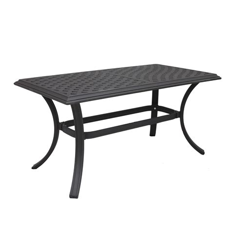 Outdoor Aluminum Coffee Table Patio Tables At Lowes