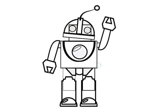 Black And White Robots - ClipArt Best