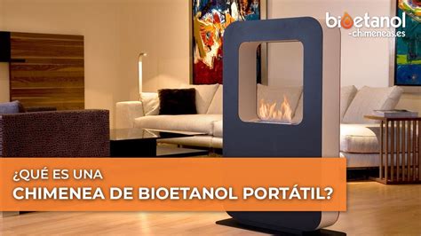 Qué es una chimenea de bioetanol portátil YouTube