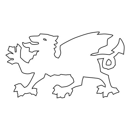 Welsh Dragon Svg Clip Arts Download Download Clip Art Png Icon Arts