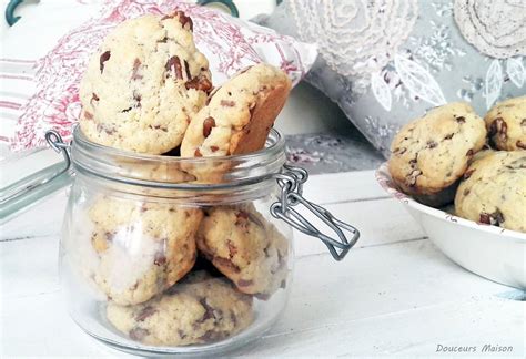 Cookies moelleux noix de pécan chocolat Milka Douceurs Maison