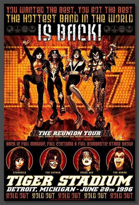 Pin by Metalwolf Rock n Roll on Kiss gruppen mm | Kiss music, Kiss concert, Concert posters