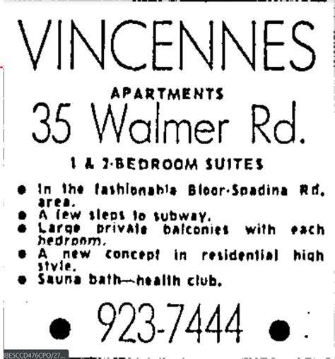 Capturing Mid Century Toronto The Vincennes Heritage Toronto