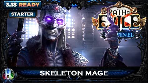 Path Of Exile Ancient Skeleton Mage Necromancer Poe Sentinel