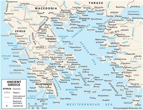 Mycenaean Empire Map