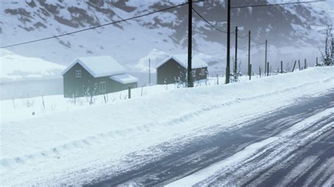 traditional Norwegian wooden houses under the fresh snow 5526750 Stock Video at Vecteezy