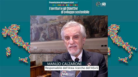 Manlio Calzaroni ASviS All Evento Di Presentazione Del Rapporto