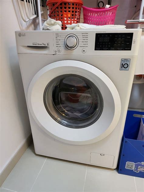 Lg Washing Machine 7kg 6 Motion Inverter Direct Drive Front Load Washing Machine Tv And Home