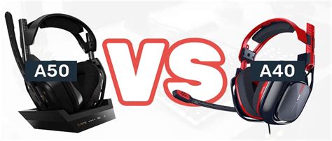 Astro A40 vs A50 - Gaming Headset Comparison