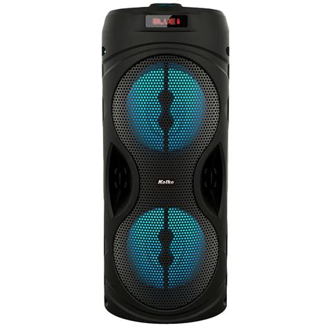 Parlante Inal Mbrico Kolke Ilux Kpm Recargable Woofers De W