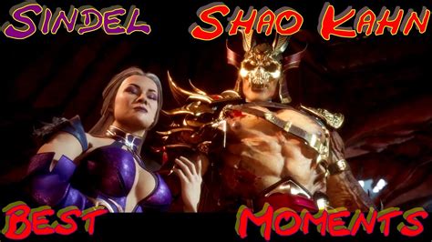 Sindel X Shao Kahn Best Moments Story Mode Mortal Kombat 11