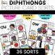 Diphthong Picture Card Sorts And Worksheets AU AW EW OO OI OY