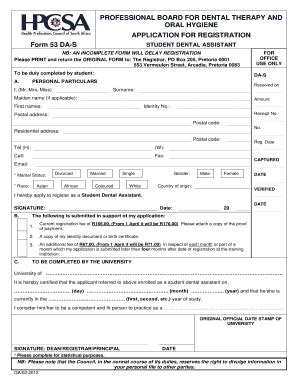 Hpcsa Form Fill Online Printable Fillable Blank Pdffiller Bank Home