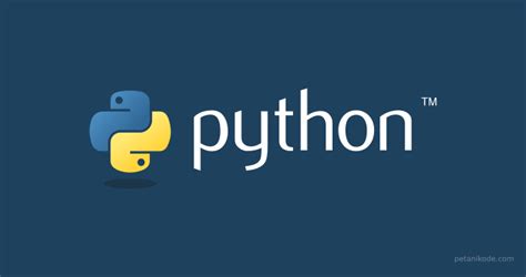 Belajar Pemrograman Python Mengenal Jenis Operator Dalam Python