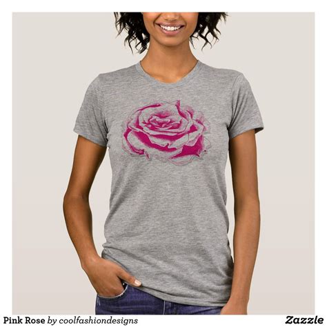 Pink Rose T Shirt Roller Derby Design T Shirt Shirt Designs Love T