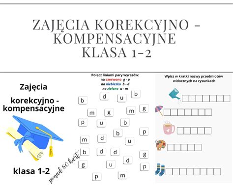 Karty Pracy Na Zaj Cia Korekcyjno Kompensacyjne Rewalidacyjne Klasa