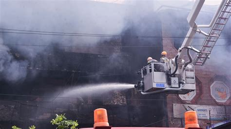 In Pics Over 500 Shops Gutted In Massive Kanpur Fire