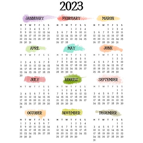 Kalender Nasional 2023