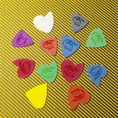 Wyvern Series Guitar Pick Sample 12 Pack Assorted Colors Dragons