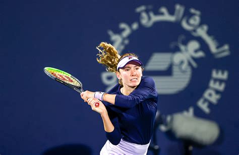 Hot Shot: Ekaterina Alexandrova answers Gauff - Dubai Duty Free Tennis ...