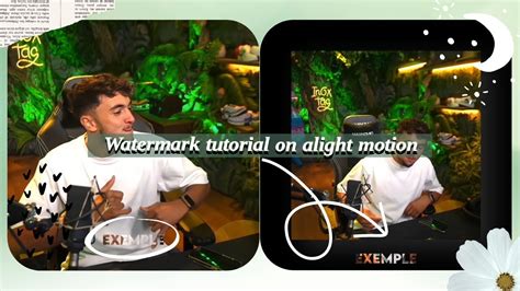 Watermark Tutorial On Alight Motion For Your Editfree Youtube